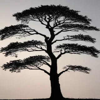 tree silhouette png