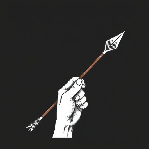 hand drawn arrow