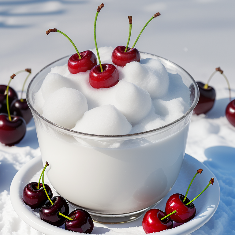 cherries in the snow recipe
