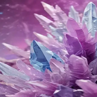 crystals background