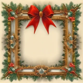 christmas frame clip art