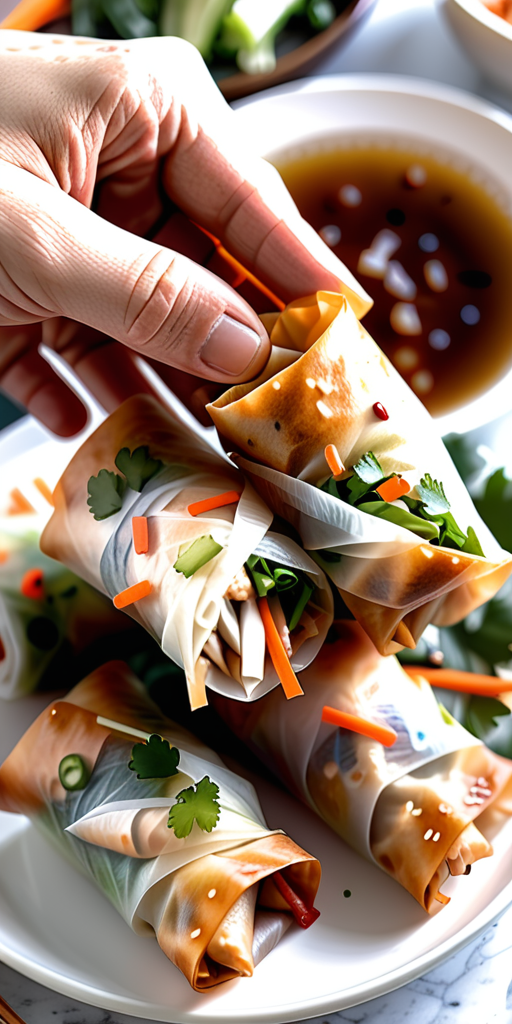 trader joe's chicken spring rolls air fryer