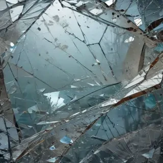 wallpaper broken glass