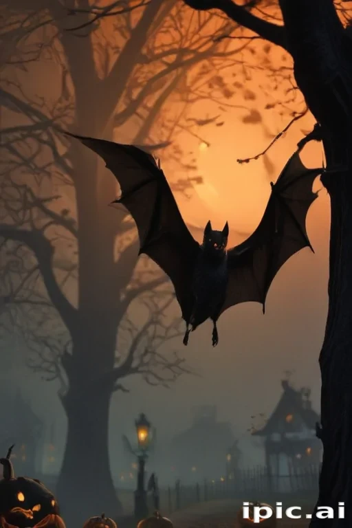 halloween bats images