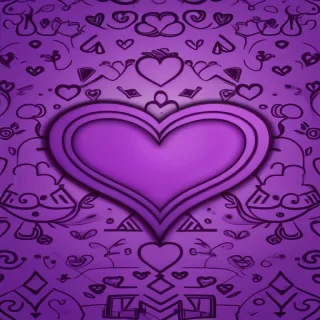 heart wallpaper purple