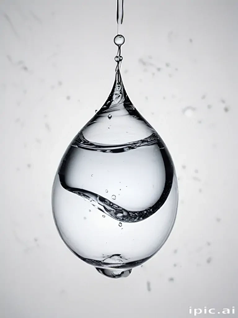 water drop transparent