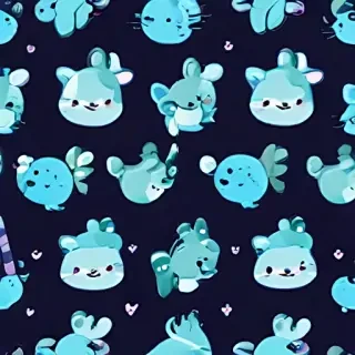 blue cute background