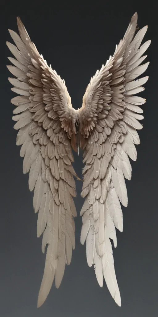 realistic angel wings png