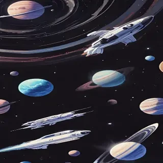 space wallpaper aesthetic