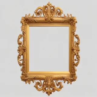 gold frame png transparent