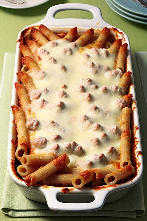 baked ziti with sour cream
