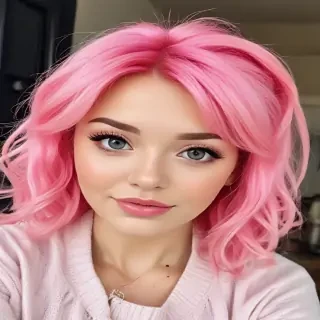 cute and pink
