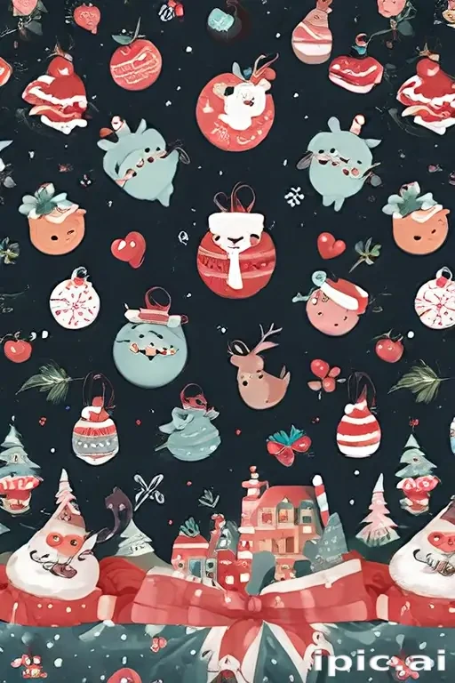 cute christmas wallpaper aesthetic