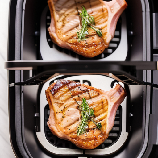 how to cook thin pork chops in air fryer