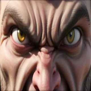 angry face png