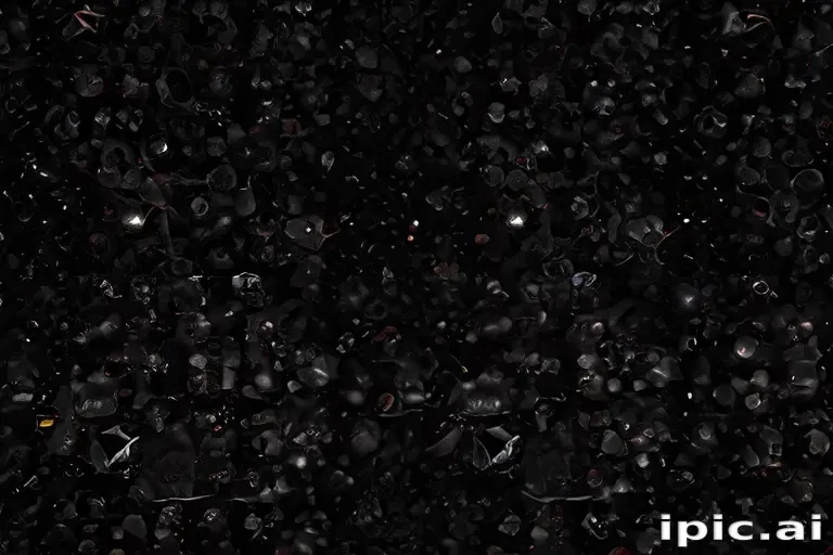 black sparkles background