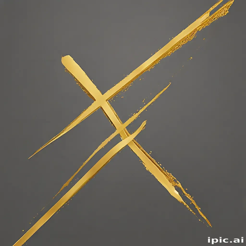 gold lines png