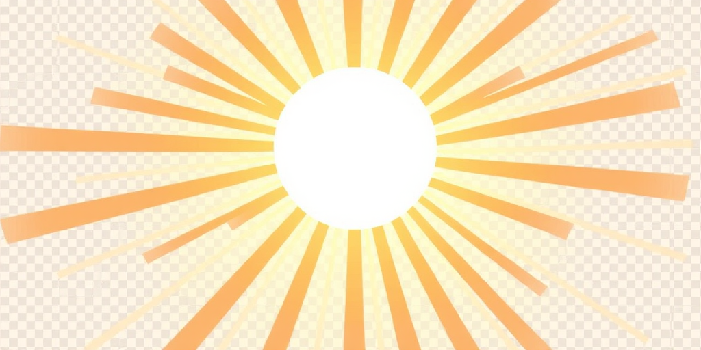 sun clipart transparent background
