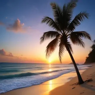 beach christmas wallpaper