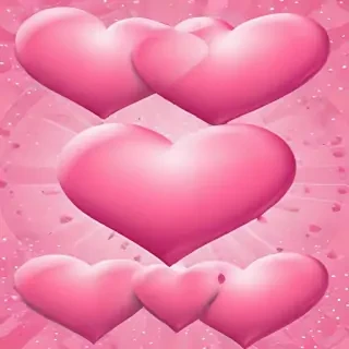 pink heart clipart