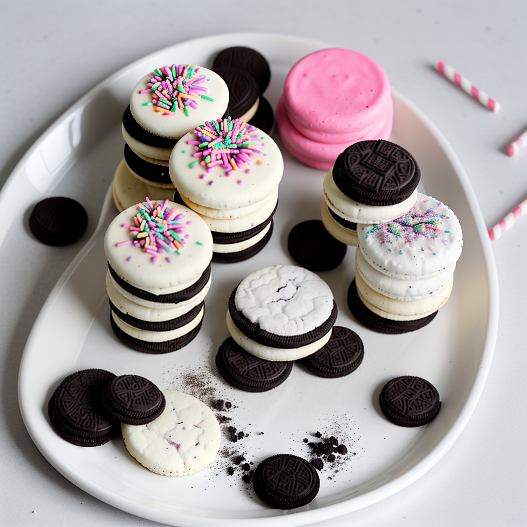 build your own oreo with funfetti