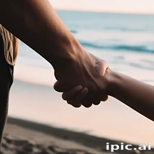 couple holding hands aesthetic