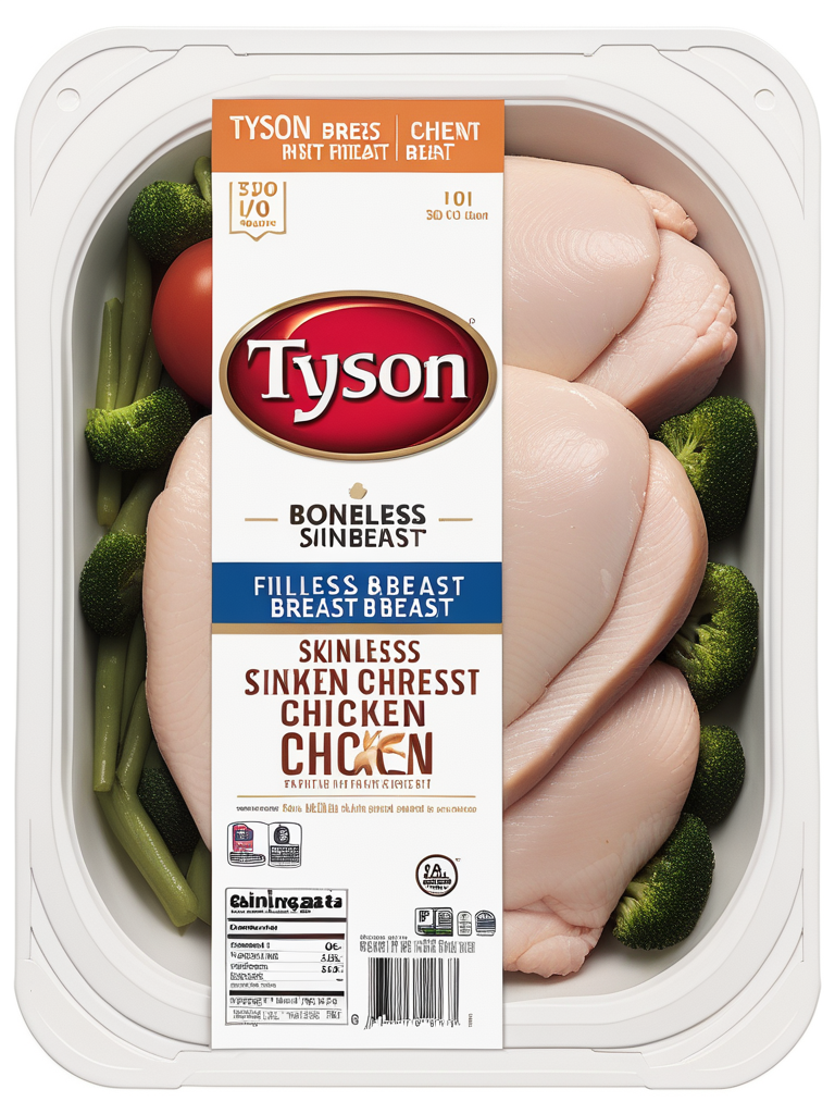 tyson boneless skinless chicken breast