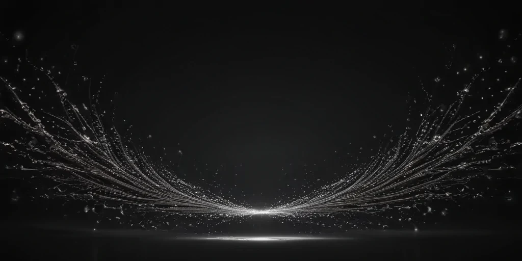sparkling black background