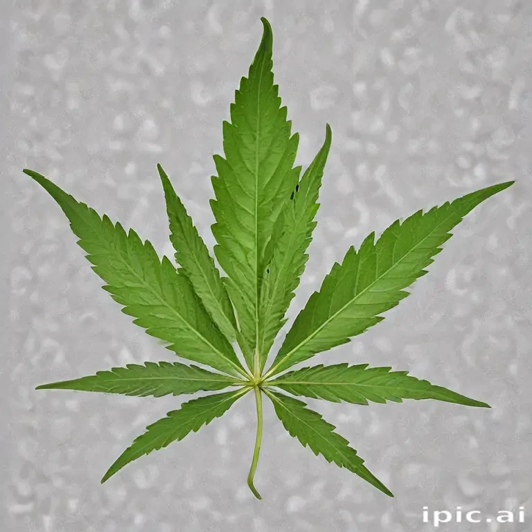 marijuana leaf transparent background