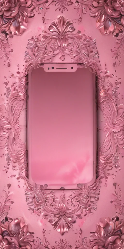 phone pink wallpaper