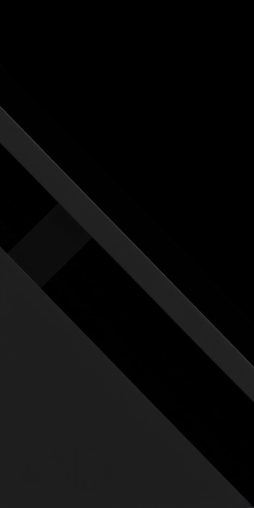 Create a high-resolution image of an abstract geometric design featuring sharp angles and bold lines with a clean black background, captured with a DSLR camera at f/8 aperture, ISO 100, 50mm lens, with a wide-angle view and using soft lighting to enhance contrast and depth.