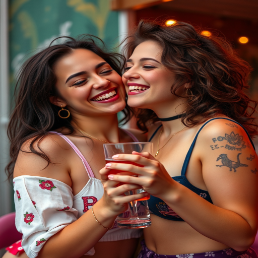 lesbians having fun