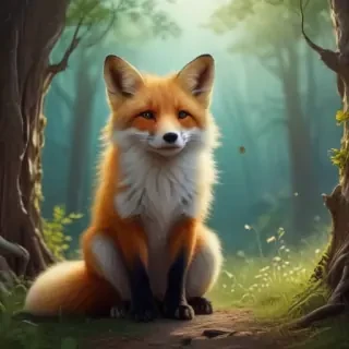 cute fox backgrounds