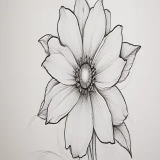 flower pictures to draw