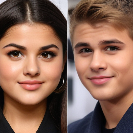 how old is selena gomez and justin bieber