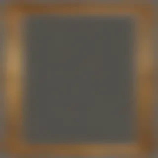 rectangle golden frame png