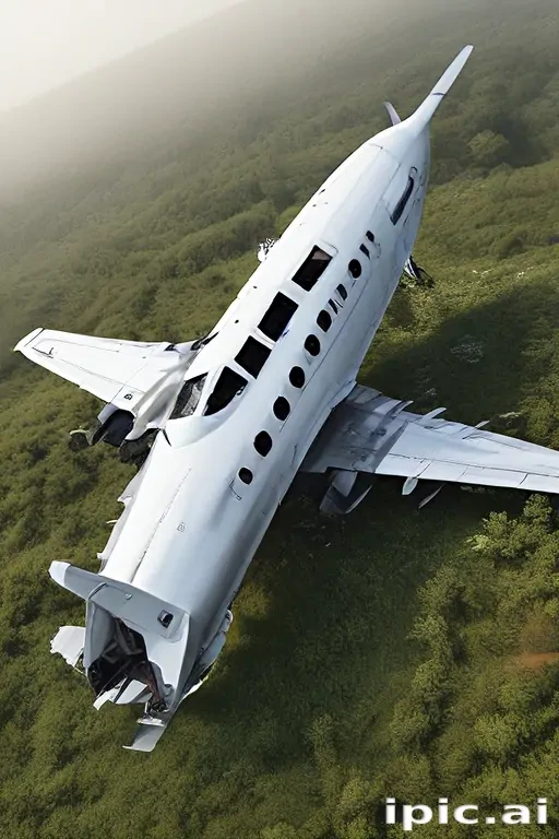 crashed plane png