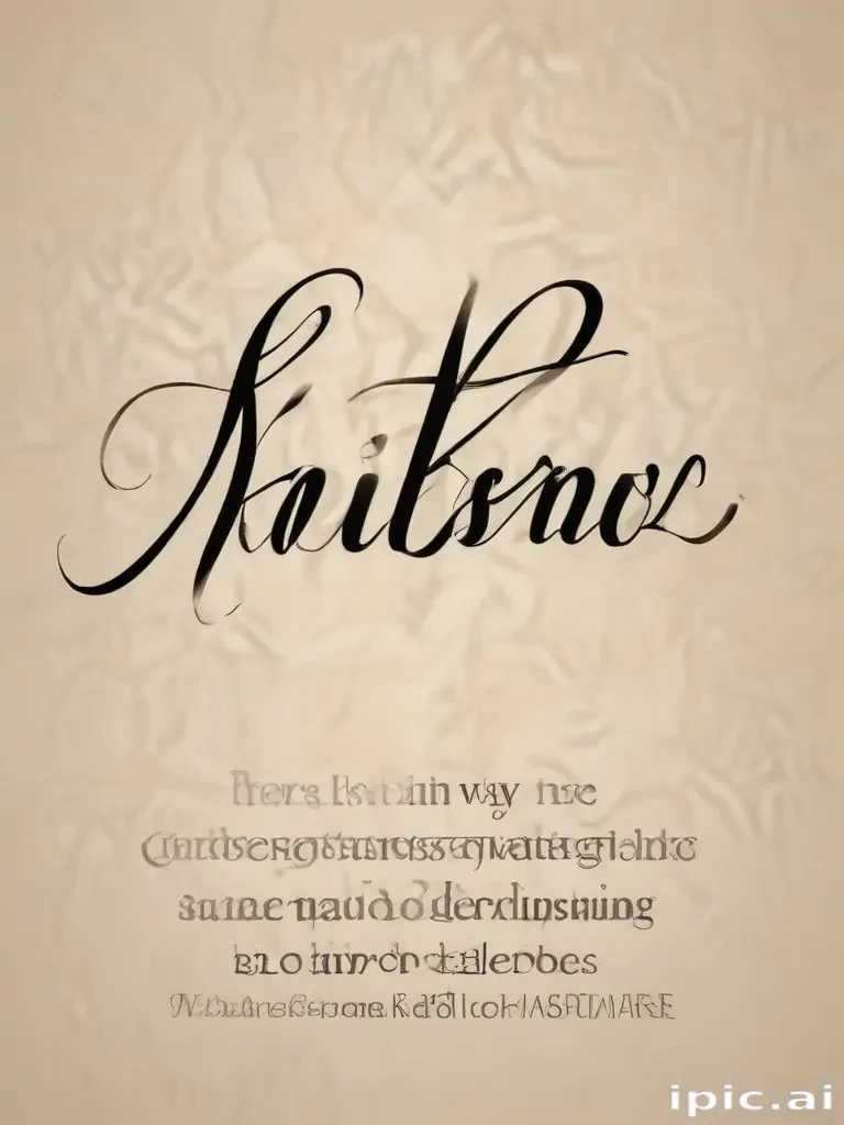kimberly in cursive