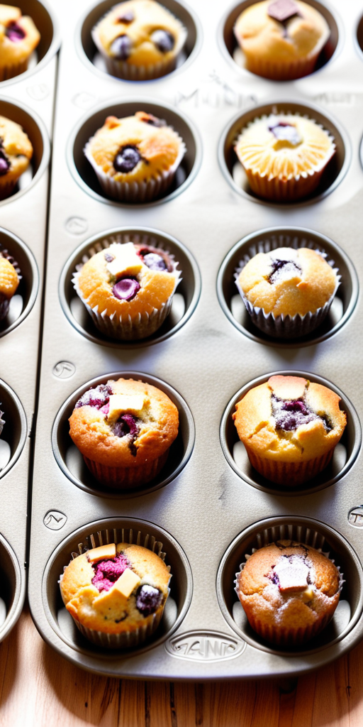 baking time for mini muffins vs. regular