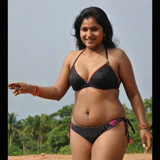 tamil aunty bikini