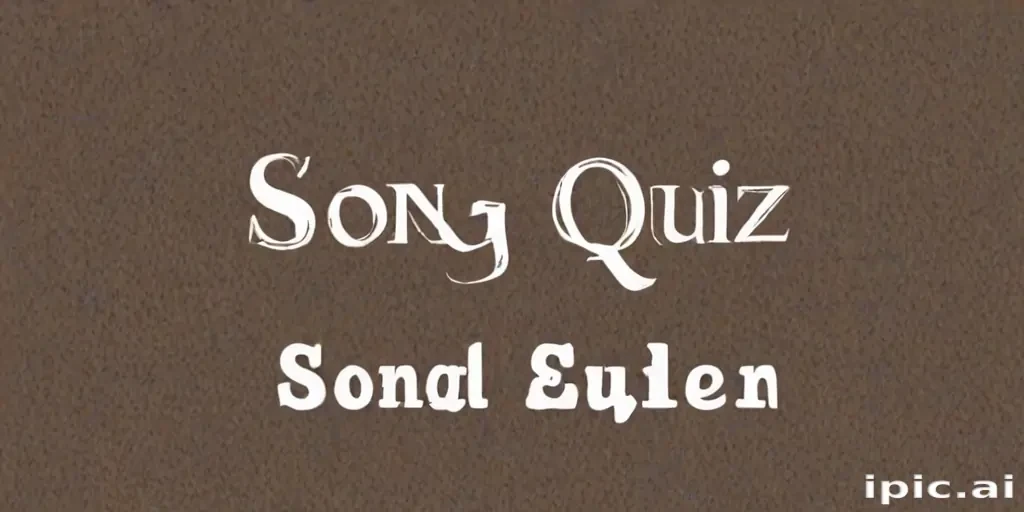 song quiz