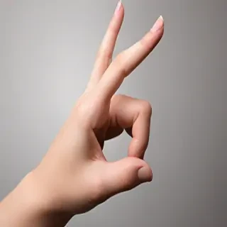 finger point png