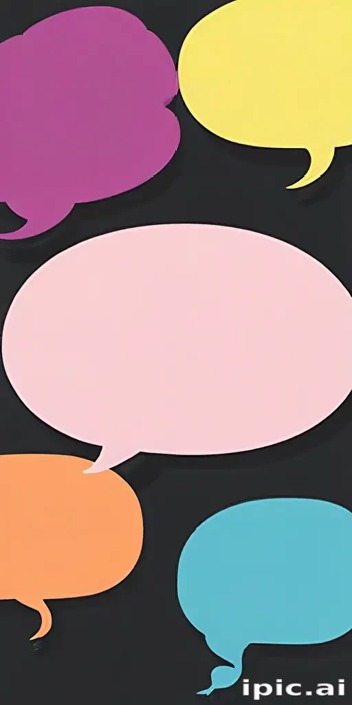 speech bubble clip art