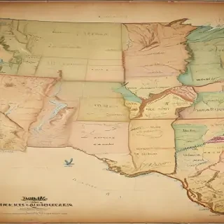 united states map