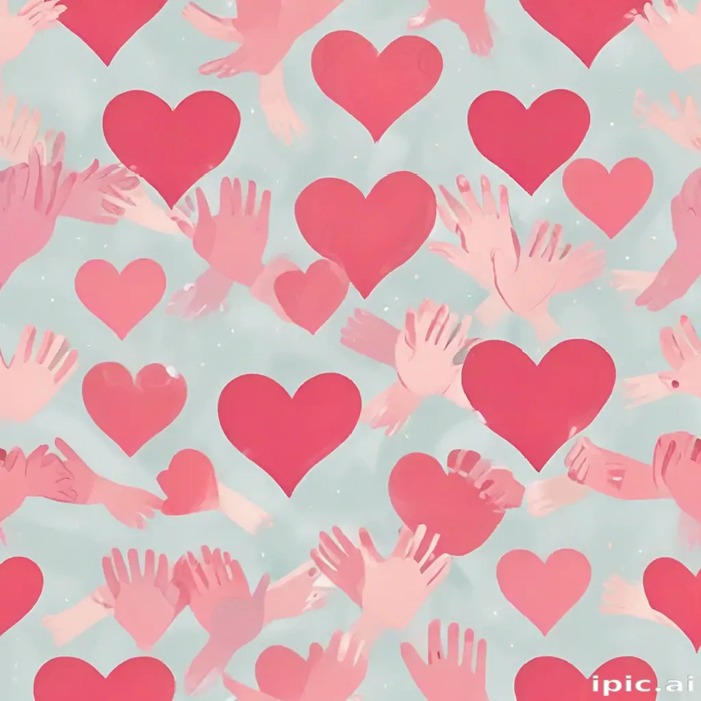heart hands clipart