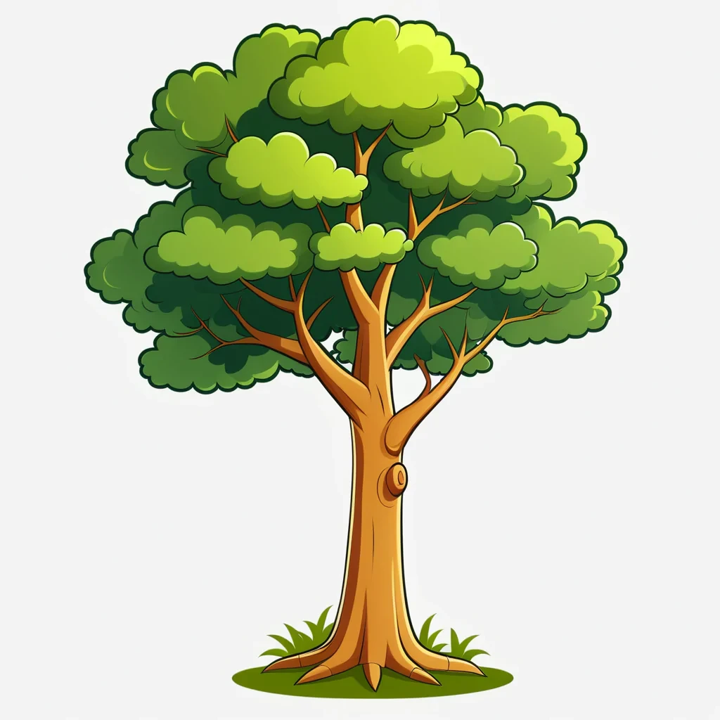 tree cartoon png