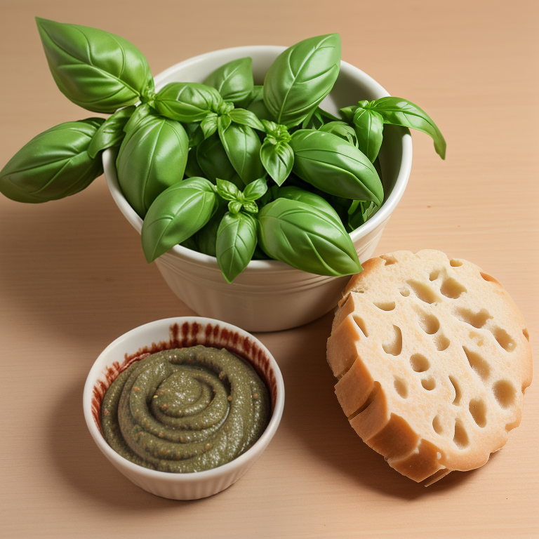 the italian basil paste ran away with it