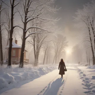 vintage winter pictures