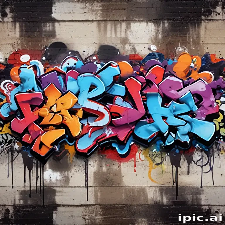 graffiti art background