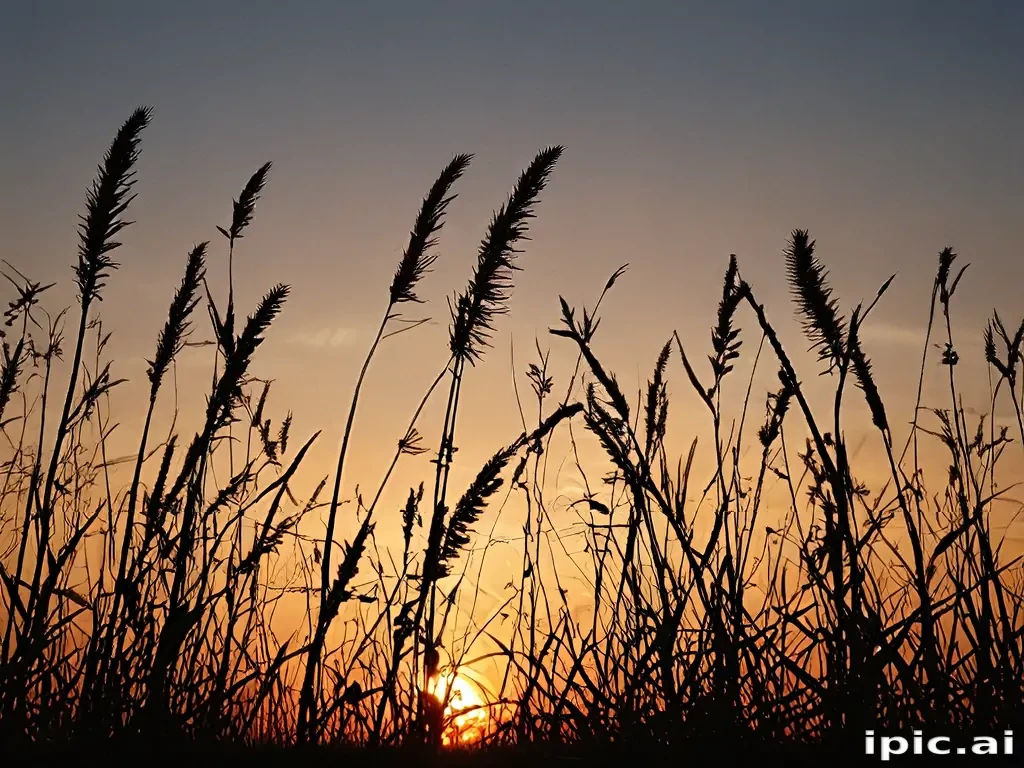 grass silhouette
